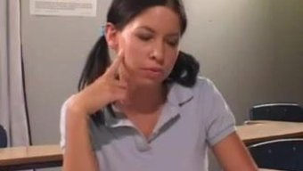 Laughs And Stimulation: A Humorous Classroom Masturbation Scene
