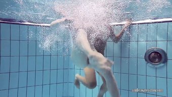 Nude Beauties Katrin Privsem And Lucy Gurchenko In A Hot Outdoor Shower
