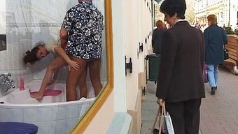 Amateur Teen Takes Rough Anal Pounding At Public Mall