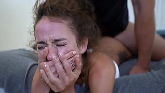 Big Cock Destroys A Petite Teen In This Rough Video