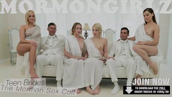 Young Mormon Girlz Indulge In Romantic Intimacy
