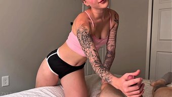 The Guy Brought His Stepsister To Orgasm For The First Time In Her Life.